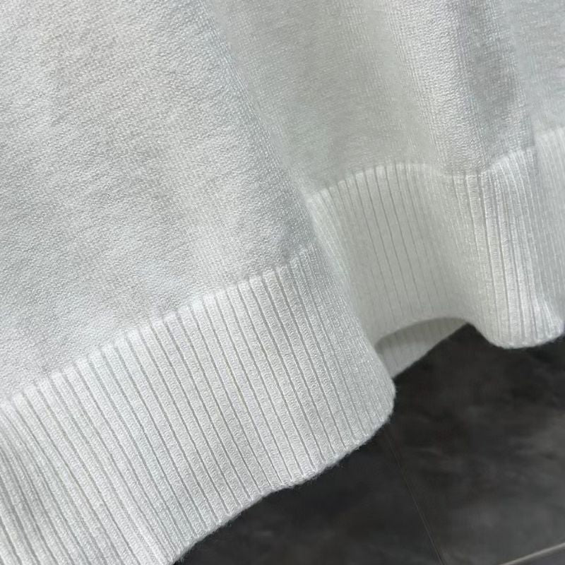 Prada Triple Signature Crew Neck Sweater
