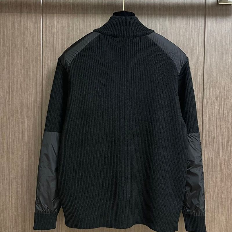 Prada SS Triangle Enamel Military Zipper Jacket