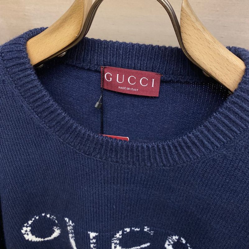 Gucci Disappearing G Intarsia Wool Sweater