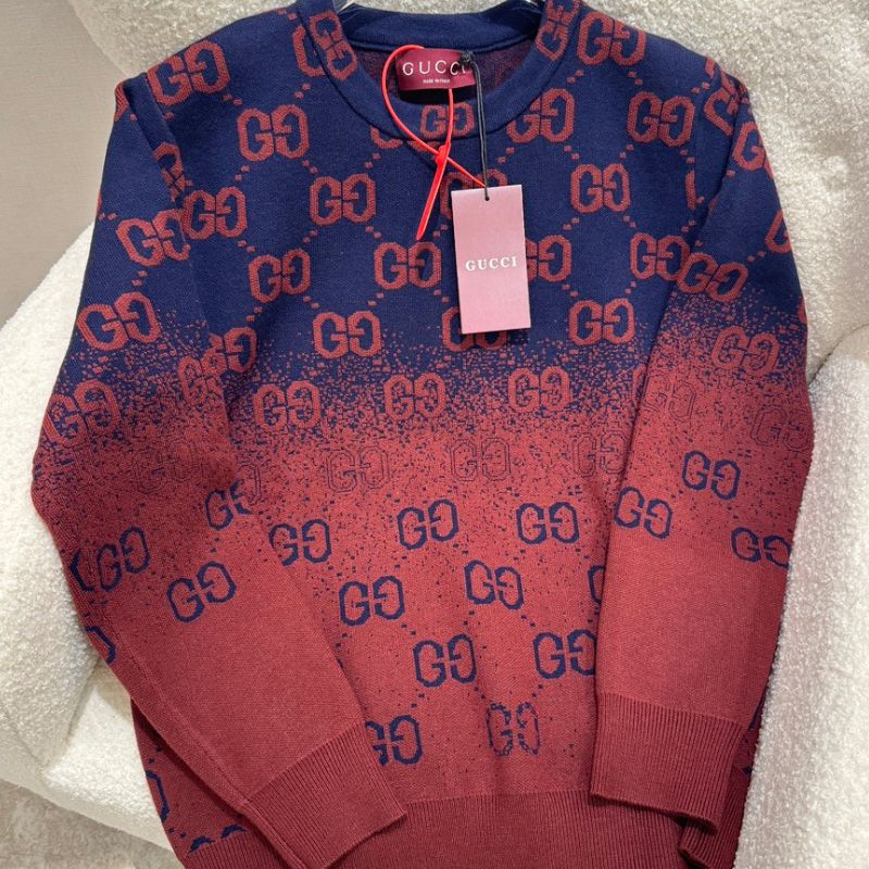 Gucci FW Double G Gradient Wool Sweater
