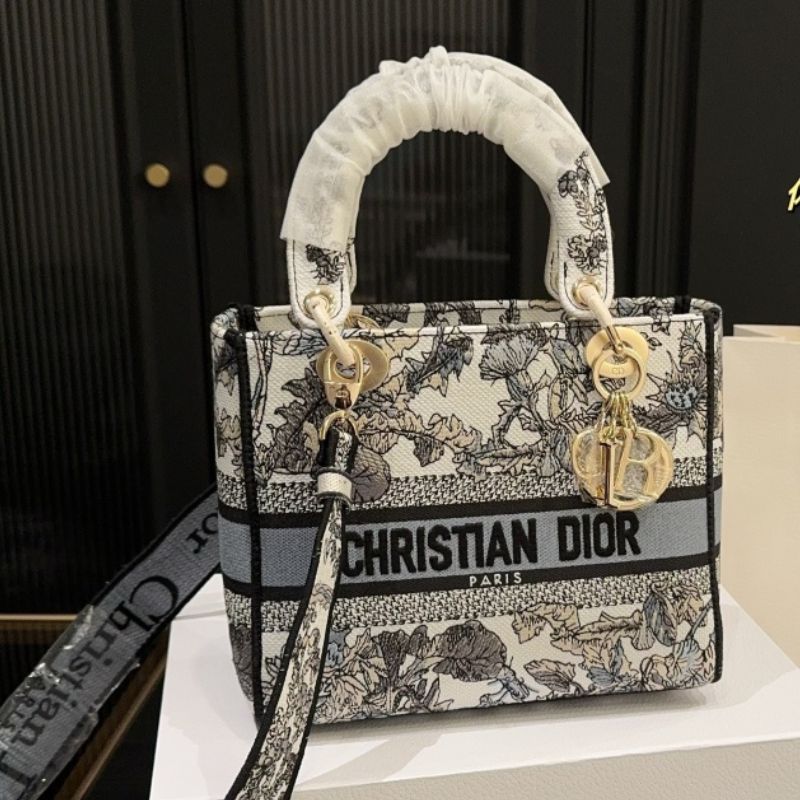 Dior Princess Diana Embroidered Bag