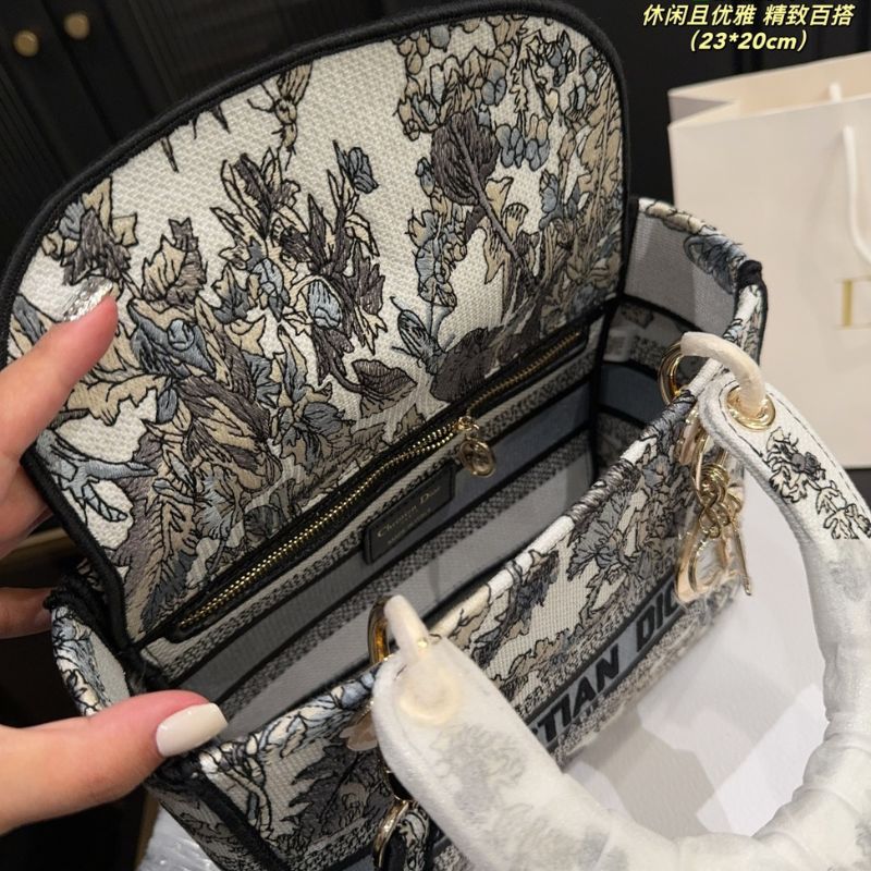 Dior Princess Diana Embroidered Bag