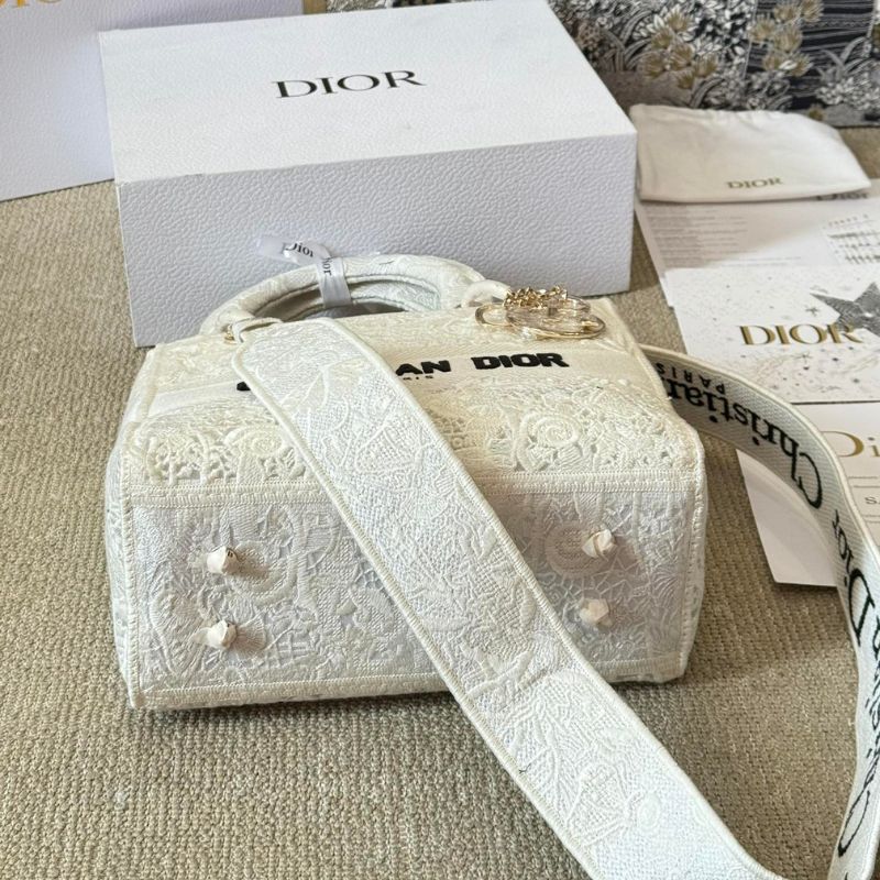 Dior Lady D-Lite Embroidered Princess Diana Bag