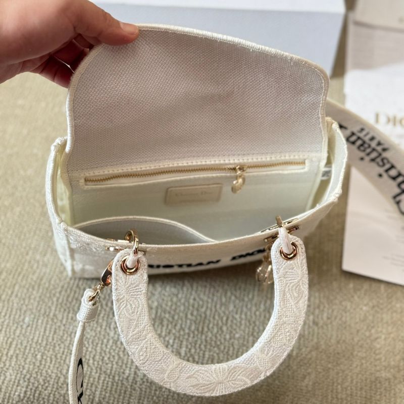 Dior Lady D-Lite Embroidered Princess Diana Bag