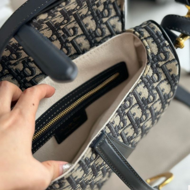 Dior Classic Saddle Wide Shoulder Strap Bag