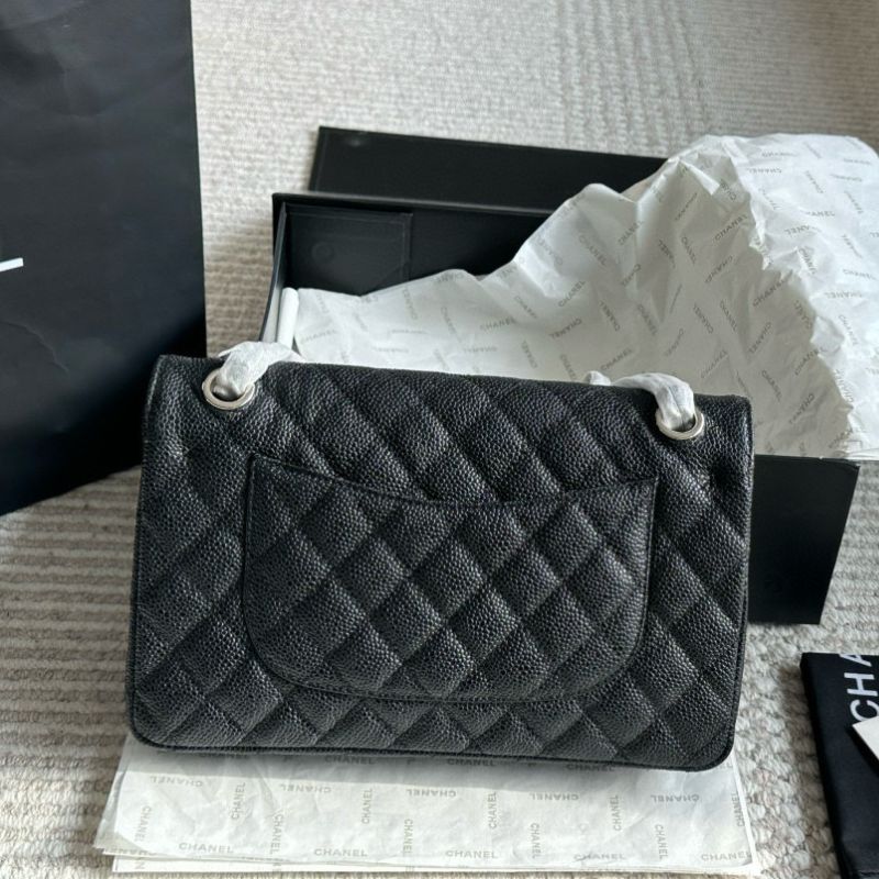 Chanel CF Caviar Leather Handbag