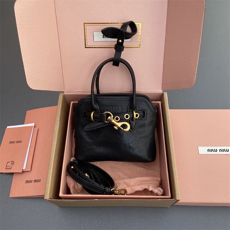 Miu Miu Aventure Mini Leather Tote Bag