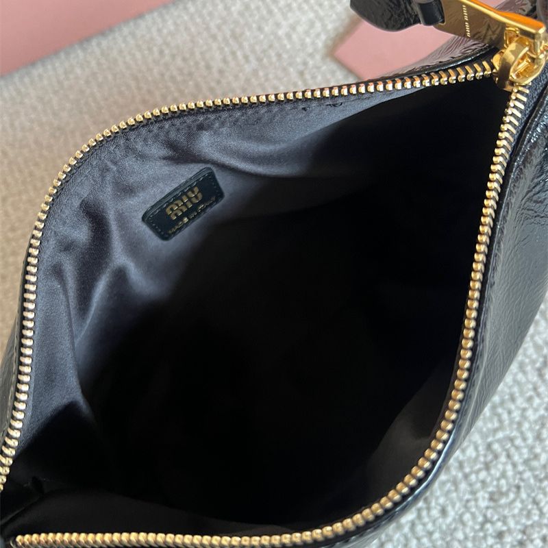 Miu Miu Naplak Patent Leather Bag