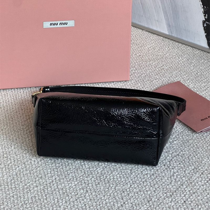 Miu Miu Naplak Patent Leather Bag