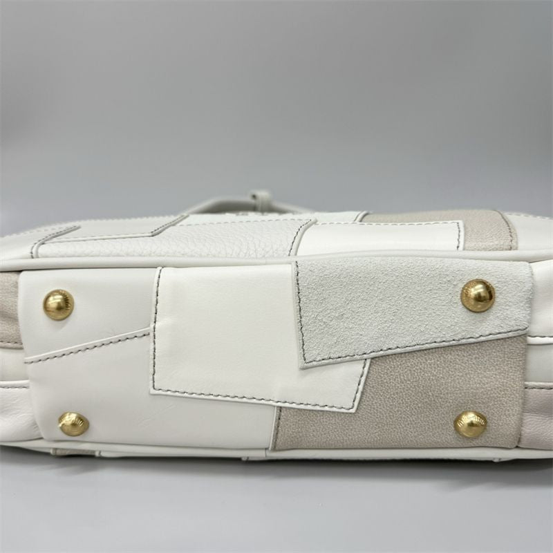 Miu Miu Leather Patchwork Bag