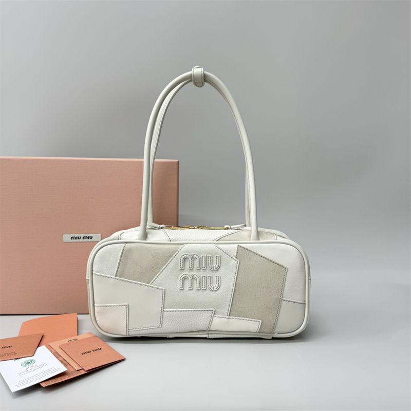 Miu Miu Leather Patchwork Bag