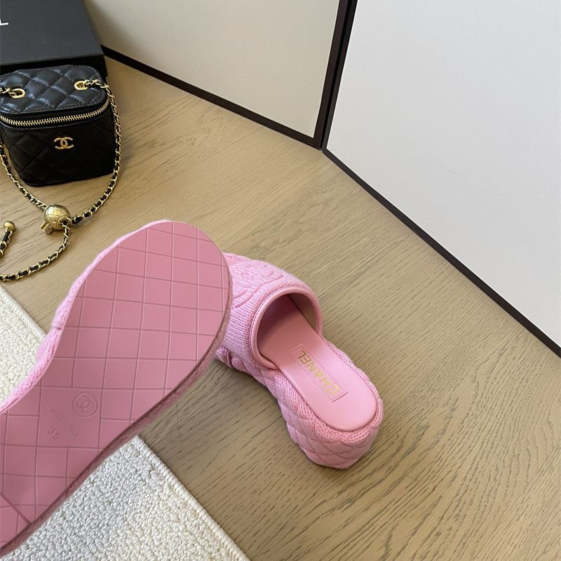 Chanel Sandals Platforms