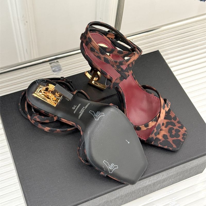 YSL Cheetah Sandals