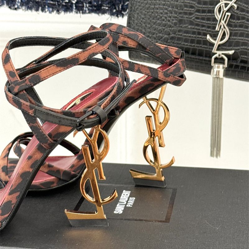 YSL Cheetah Sandals