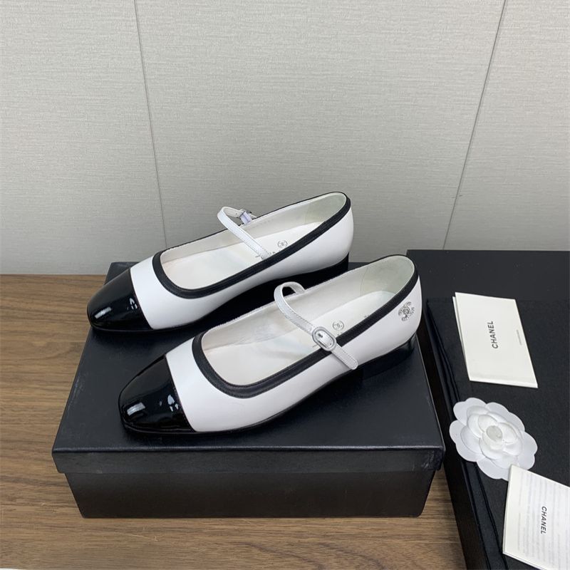 CHANEL Black Block Heels for Women Sandal