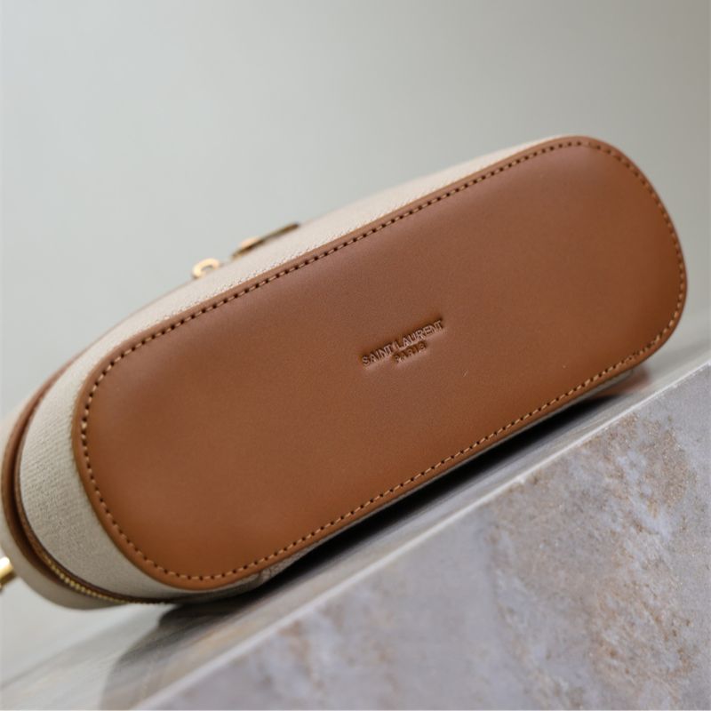 Saint Laurent Uptown Box Leather Top Handle Bag