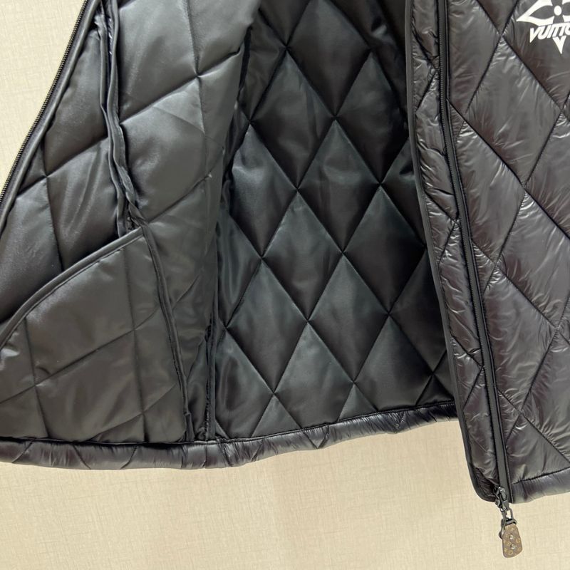 Louis Vuitton Diamond Ripstop Puffer Gilet Jacket