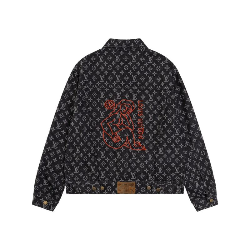 LV Monogram Denim Jacket