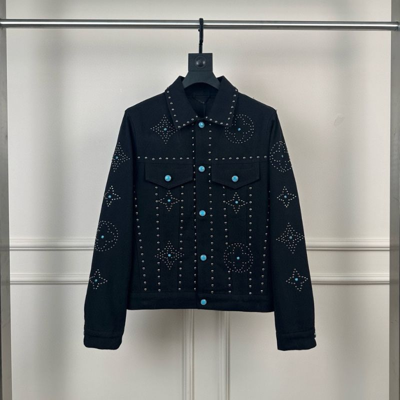 LV Embroidered Denim Jacket