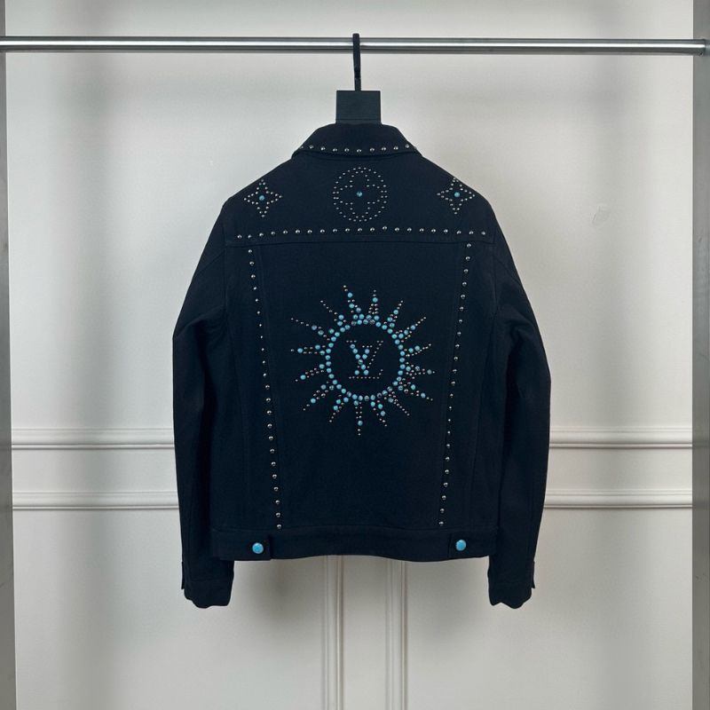 LV Embroidered Denim Jacket