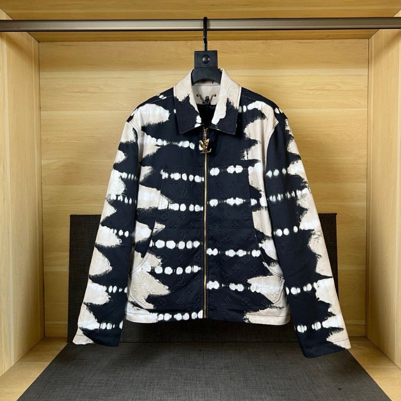 LV Tie Dye Denim Jacket