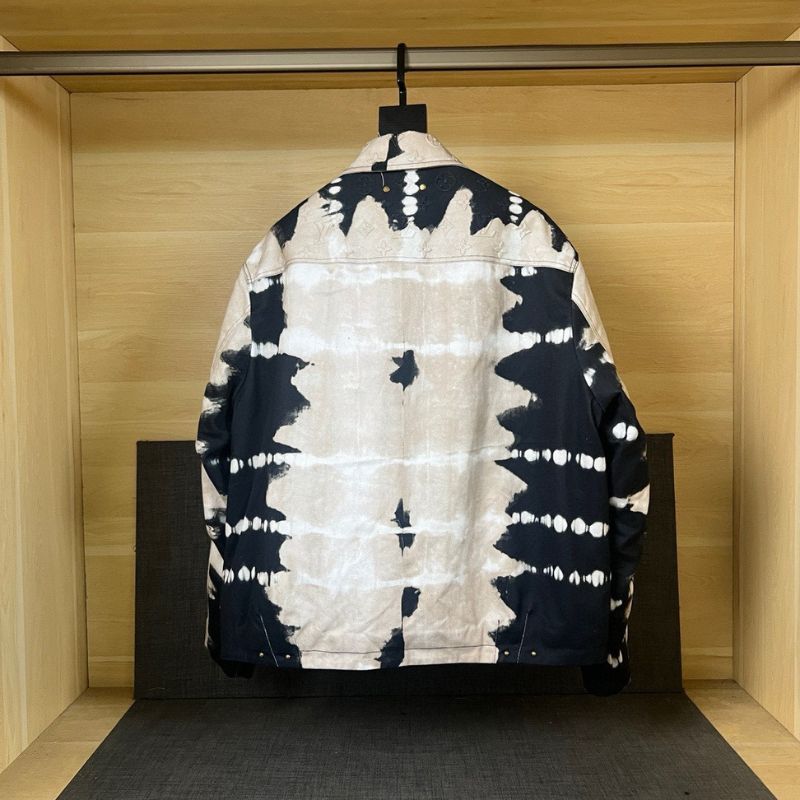 LV Tie Dye Denim Jacket