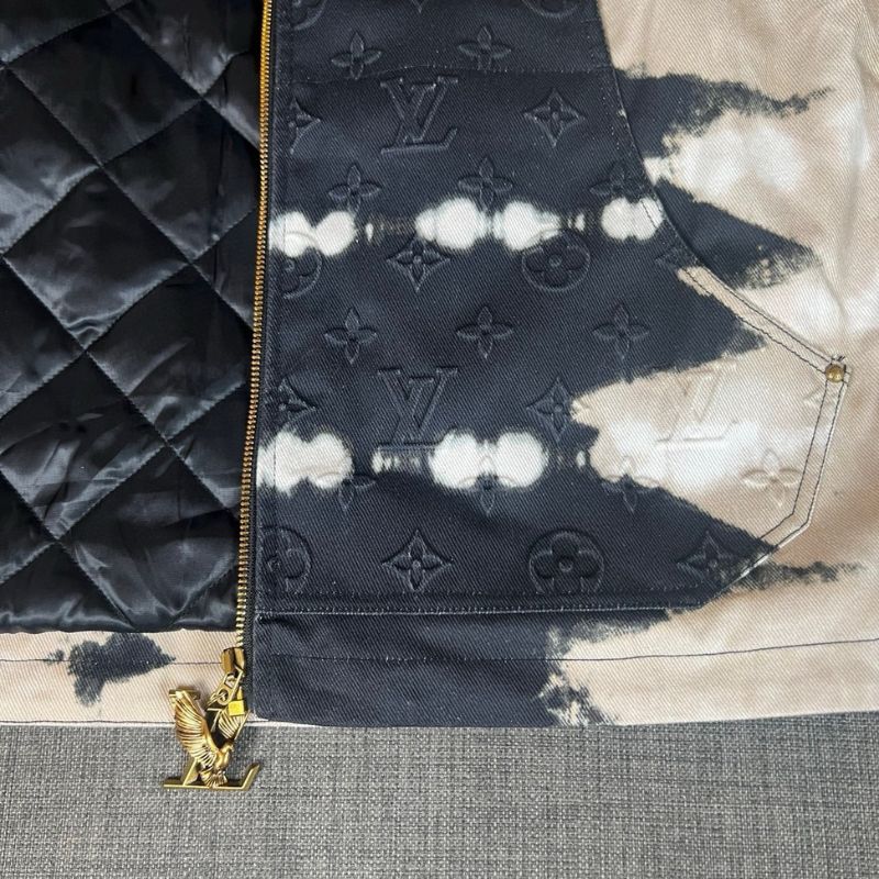 LV Tie Dye Denim Jacket