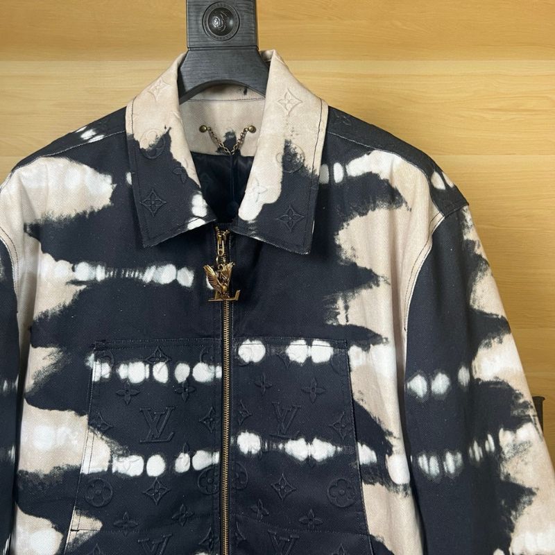 LV Tie Dye Denim Jacket