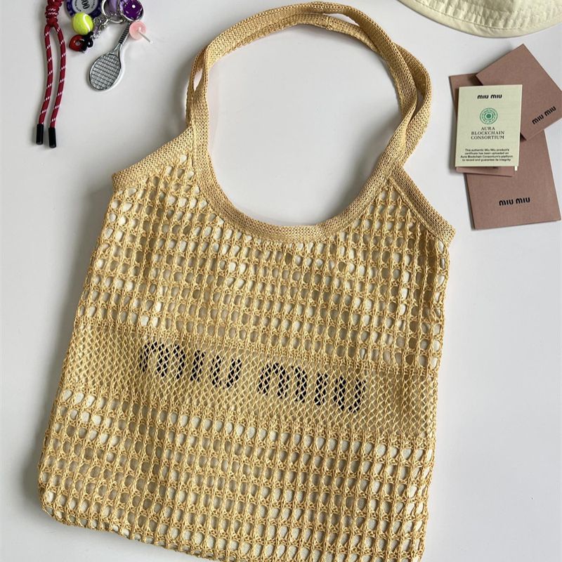 Miu Miu Women's Lvy Crochet Bag