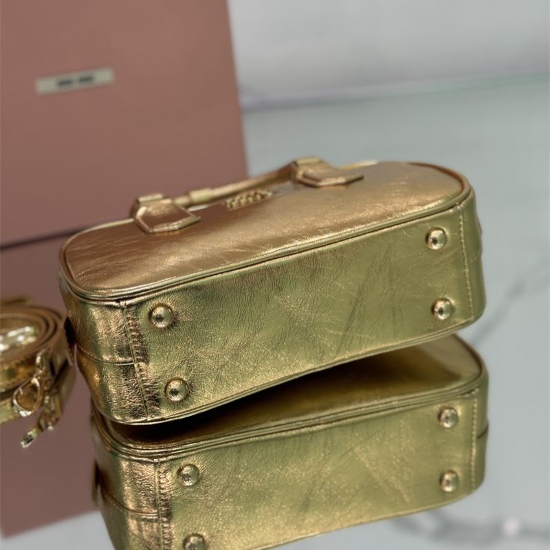 Miu Miu Arcadie Logo Shoulder Bag
