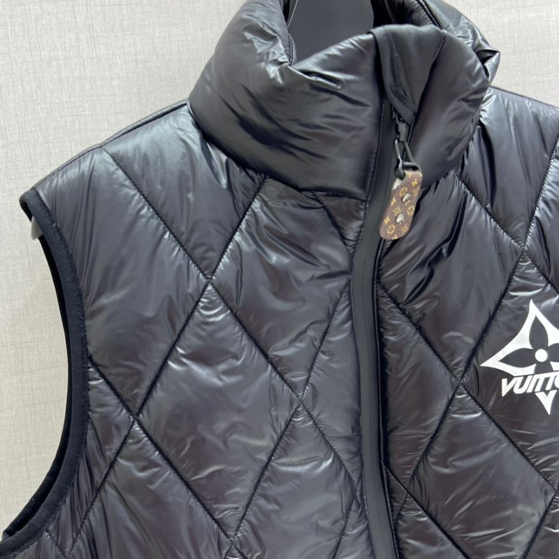 Louis Vuitton Diamond Ripstop Puffer Gilet Jacket