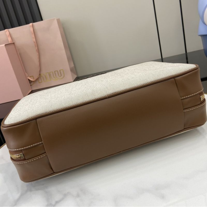 Beau Canvas and Leather Bag