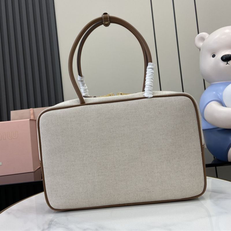 Beau Canvas and Leather Bag