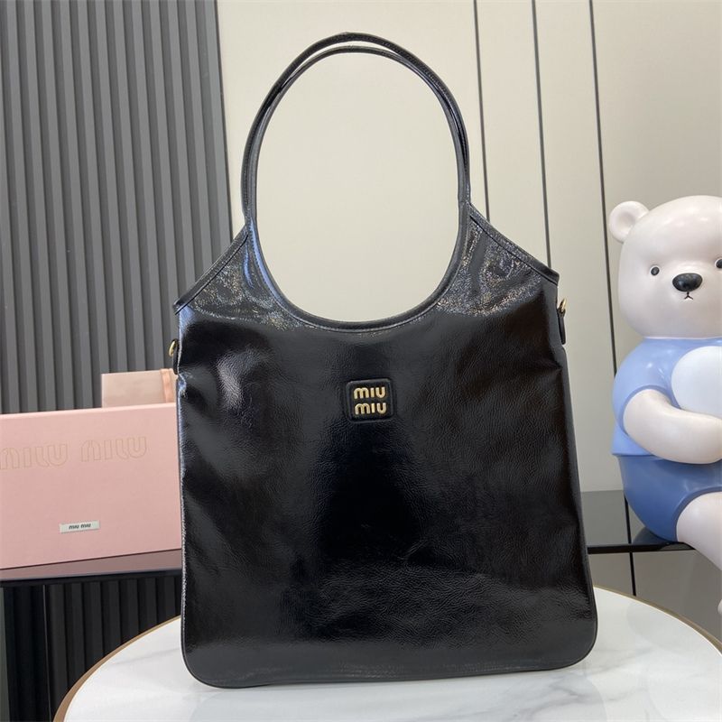 Miu Miu Leather Lvy Shoulder Bag