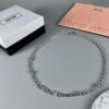 Miu Miu Metal crystal necklace