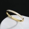 Miu Miu White Enameled Bracelet