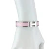 H Bracelet Enamel Narrow Pink