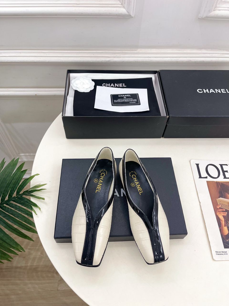 Chanel Classic square toe