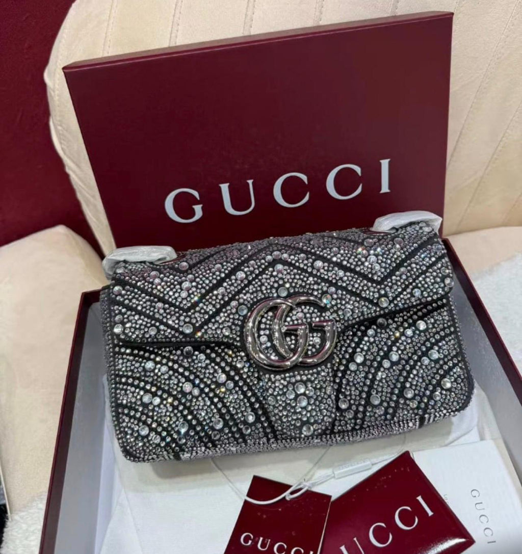 Gucci Gg Marmont Crystals