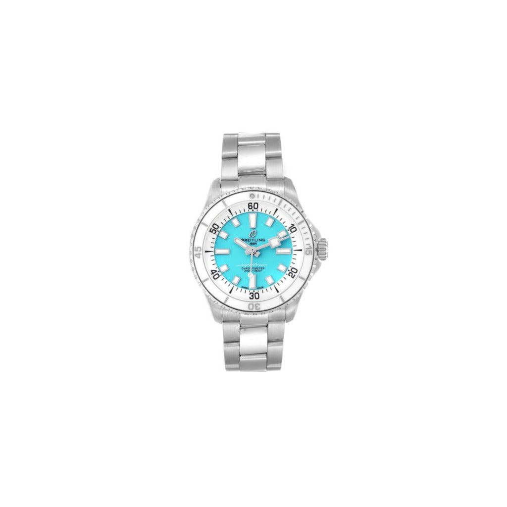 Breitling White Blue