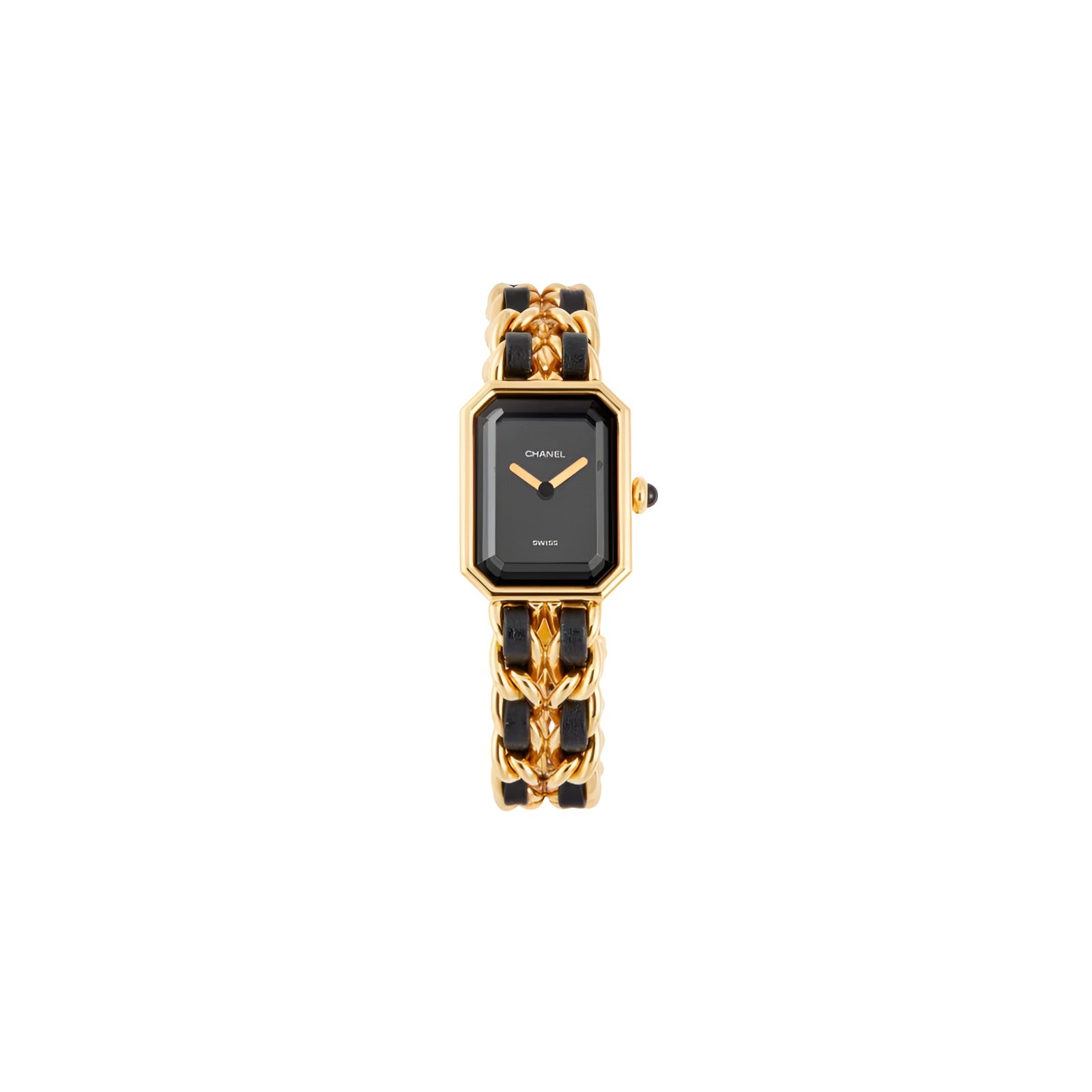 Chanel Black Gold Watch