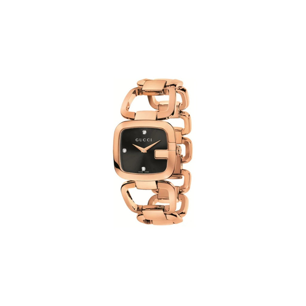 Gucci Gold Black Dial Quartz