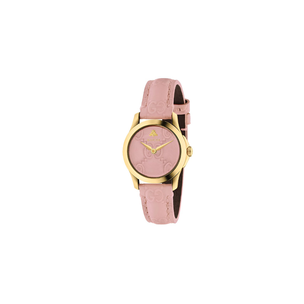 G-Timeless Quartz Pastel Pink Dial