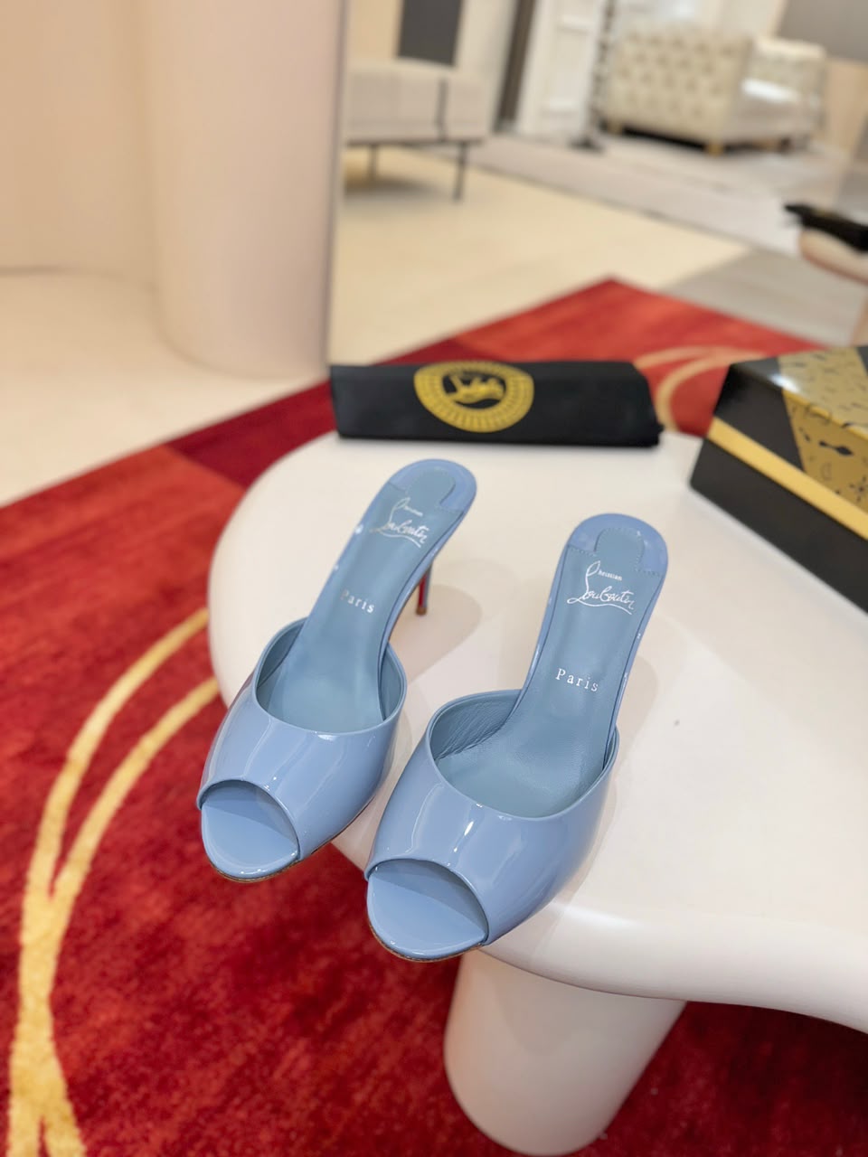 Miss Z Mule Blue