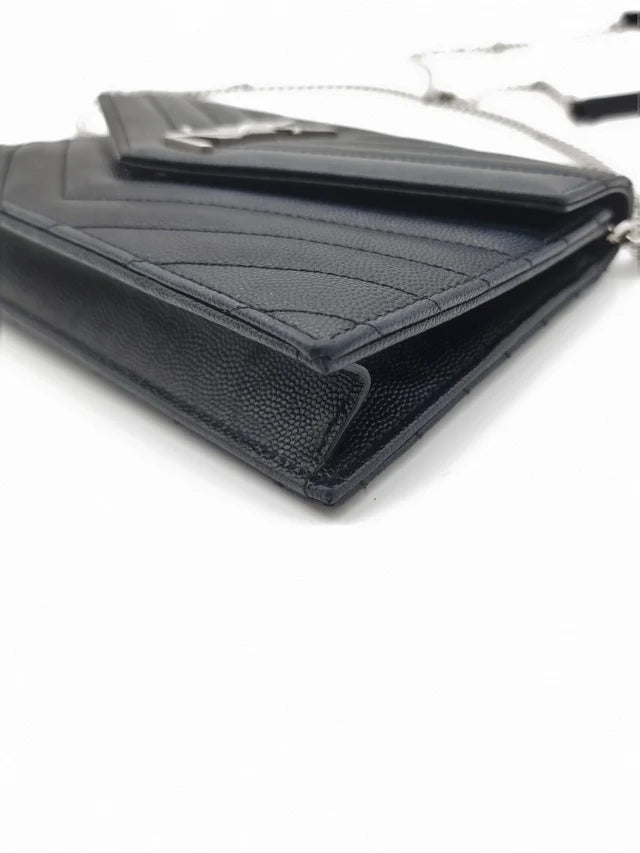 Yves Saint Laurent Cassandre Chain Wallet