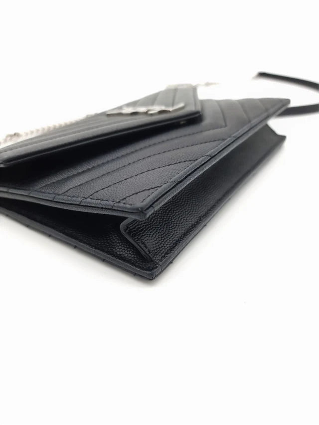 Yves Saint Laurent Cassandre Chain Wallet