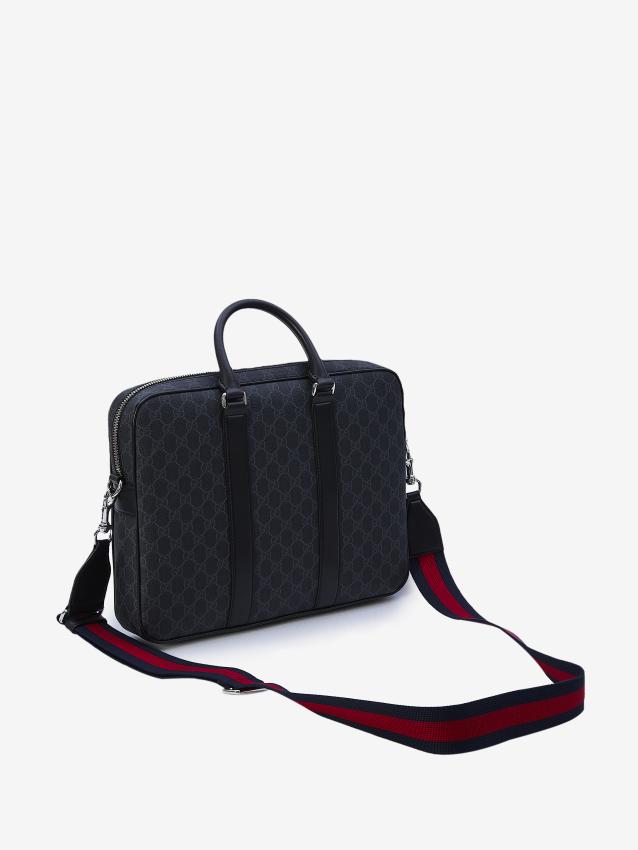 Gucci GG briefcase with shoulder strap