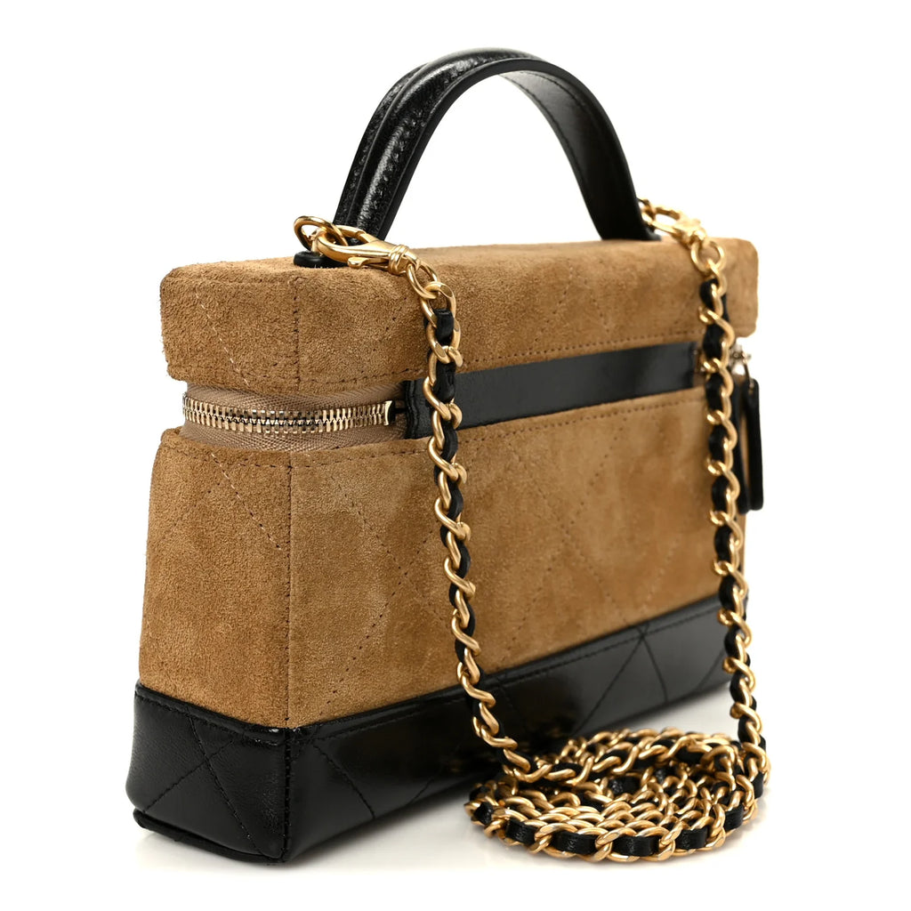Chanel Chain Beige Black