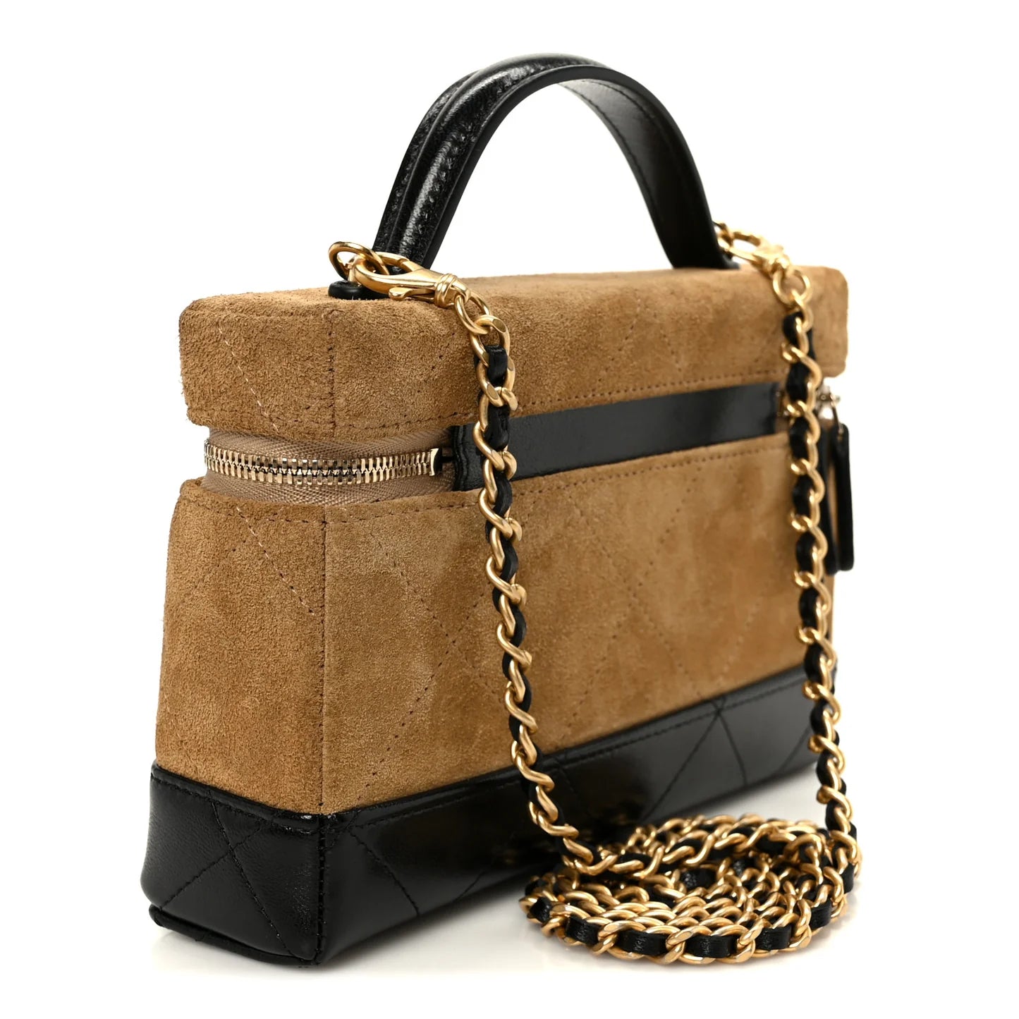 Chanel Chain Beige Black