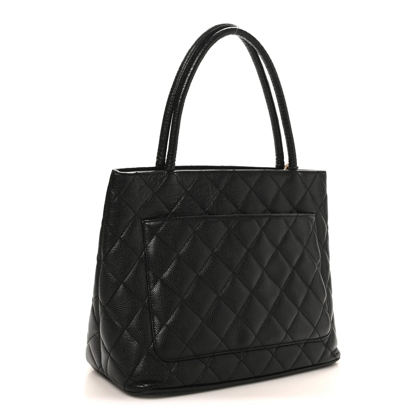 Chanel Quilted Medallion Tote Black